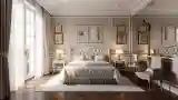 Opulent Master Bedroom in Classic Elegance