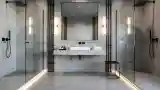 Industrial-Style Bathroom
