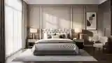 Luxury Bedroom with Soft Light