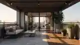 Luksusowy Łazienka z Betonem