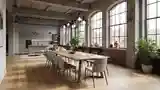 Stylowy Loft Jadalnia