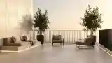 Minimalist Terrace with Luxe Vibes