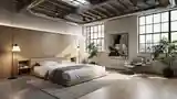 Luxury Loft Bedroom Wood
