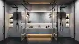 Minimalist Bathroom in Concrete