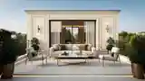 Elegancki Balkon Klasycznej Nowoczesności