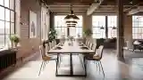 Stylowy Loft z Kuchnią i Stolikiem