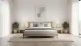 Sypialnia w stylu minimalistycznym