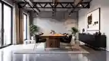 Industrial Dining Room Elegance