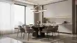 Wysoki salon do jedzenia