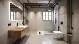 Industrial Bathroom Elegance