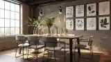 Industrial Dining Room Elegance