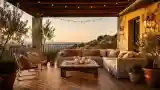 Luxury Rustic Terrace