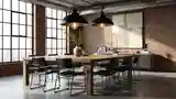 Wnętrze przemysłowe w stylu loft