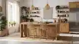 Elegancki Kuchnia Boho