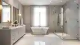 Modern Classic Marble Bathroom