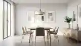 Elegant Dining Room with Wood Accents