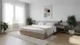 Sypialnia w stylu skandynawskim