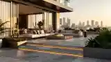 Terrace with City Panorama View