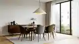 Refined Mid-Century Modern Dining Room