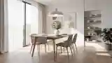 Elegancki pokój do jadalni