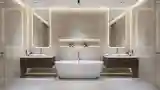Wanienka w stylu minimalistycznym