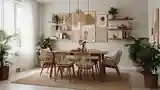 Elegancka Jadalnia w Stylu Bohemian