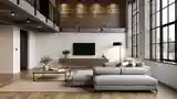 Industrial Loft Living Room