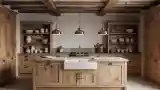 Rustic Kitchen Elegance