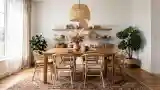 Rustic Dining Room with Handcrafted Details