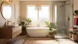 Luxurious Bohemian Bathroom Retreat