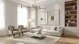 Elegancki Salon Modernistyczny