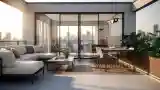 Wysoki Loft z Terrasą
