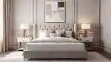 Luxurious Bedroom with Velvet Touches