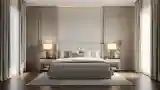 Elegant Bedroom in Monochrome Grays