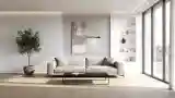 Elegancki salon minimalistyczny