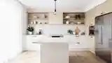 Scandinavian Kitchen with Wood