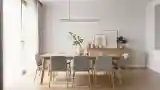 Elegant Dining Room in Wood
