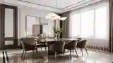 Minimalist Dining Room Elegance