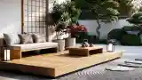 Wysokiej klasy taras japando