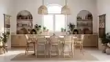Rustic-Moderne Kitchen with Natural Light