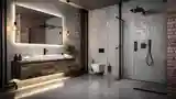 Industrial Luxury Bathroom