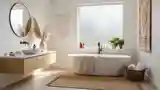 Bazarnik Boho z Drewnem i Włókniną
