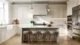 Elegant Kitchen in Marble Tone
