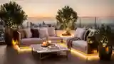 Wysoki Terrasowy Salon Prestiżu