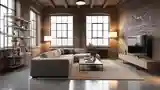 Loft z cegły i betonu