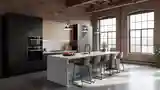 Industrial Loft Kitchen Design
