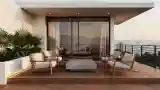 Wooden Terrace with View