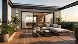 Wysoki Loft z Terrasą