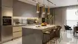 Glamour Kitchen with Marble