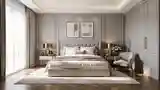 Modern Classic Bedroom with Luxurious Lighting